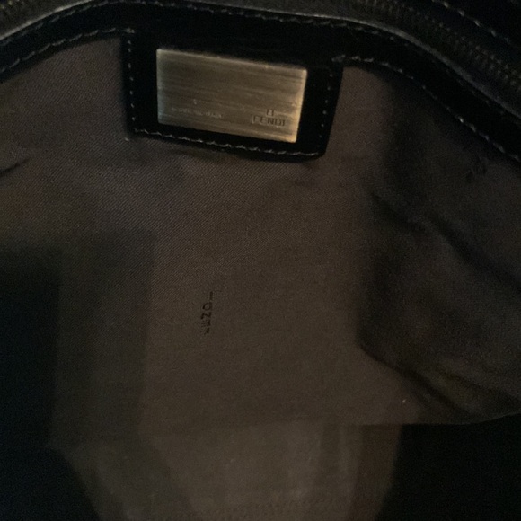 Fendi black leather bag used great condition beautiful leather. - Picture 12 of 16